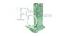 EQUAL QUALITY P2755 Mounting Bracket, bumper